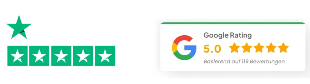 Trustpilot und Google Bewertung - Schlüsseldienst Berlin